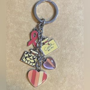 Coach Charm Key Chain Original
